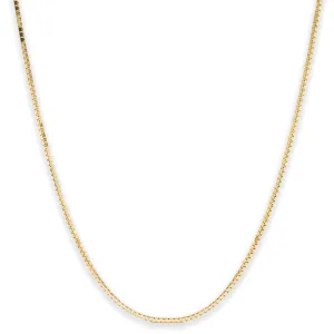 14K Y Gold 22 Adjustable Box Chain 4.0grms