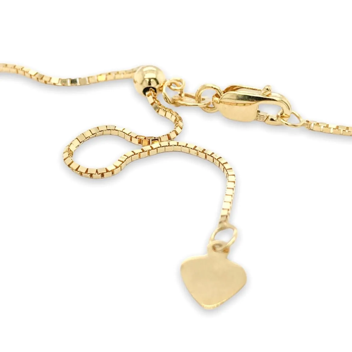 14K Y Gold 22 Adjustable Box Chain 4.0grms
