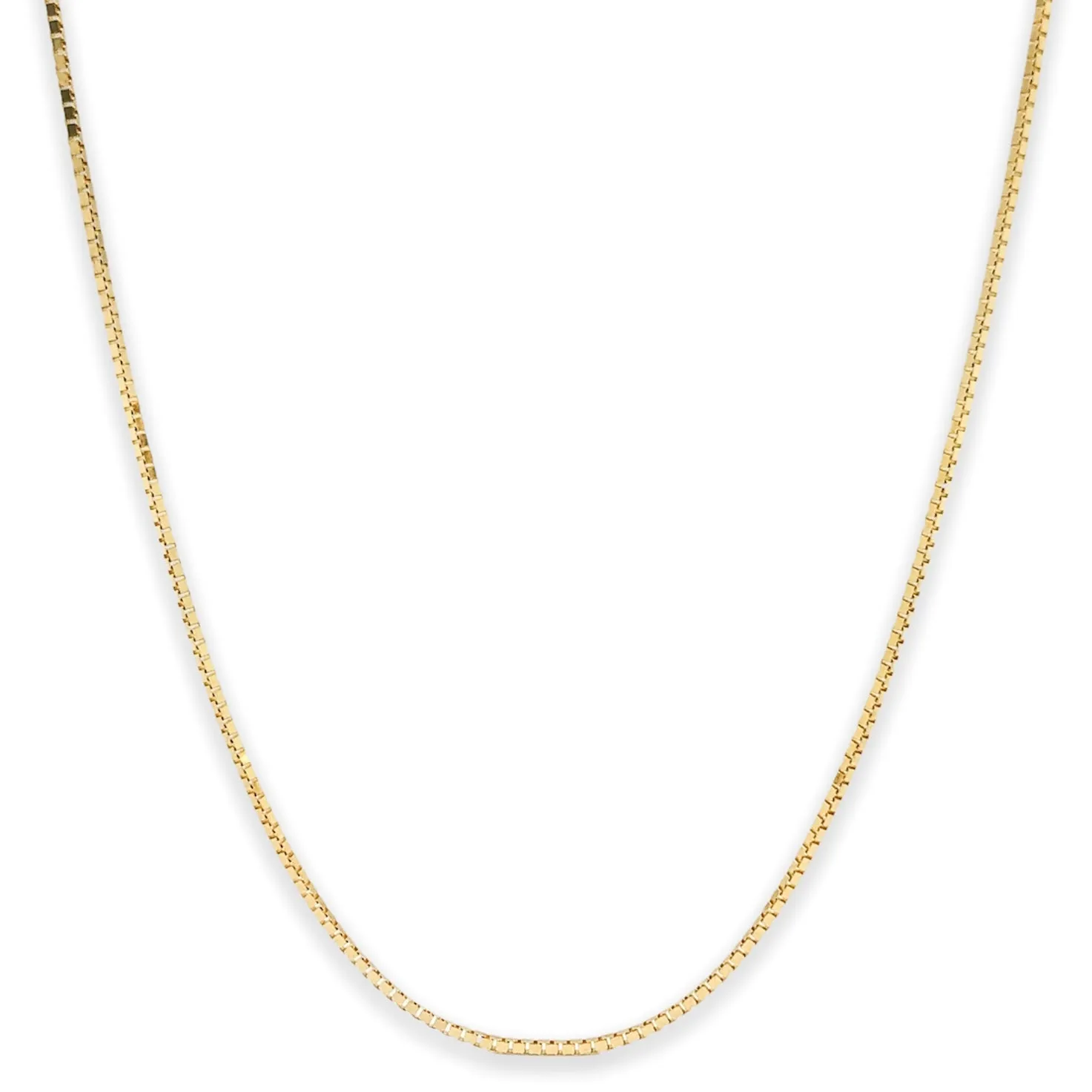 14K Y Gold 22 Adjustable Box Chain 4.0grms