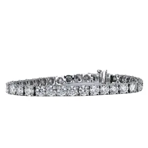 15ctw Diamond Tennis Bracelet, 6.75  14K White Gold