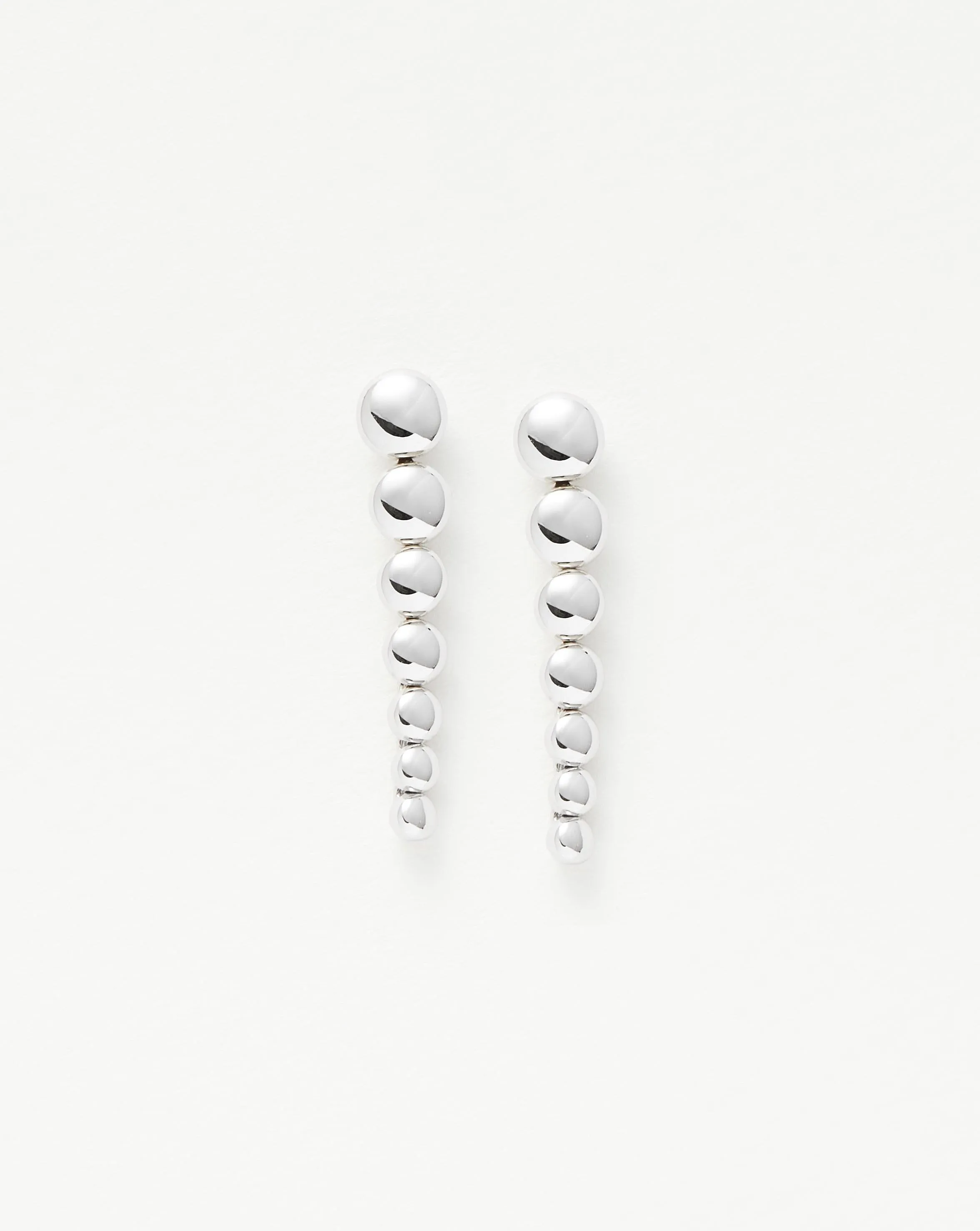 Beaded Drop Earrings | Sterlin Silver
