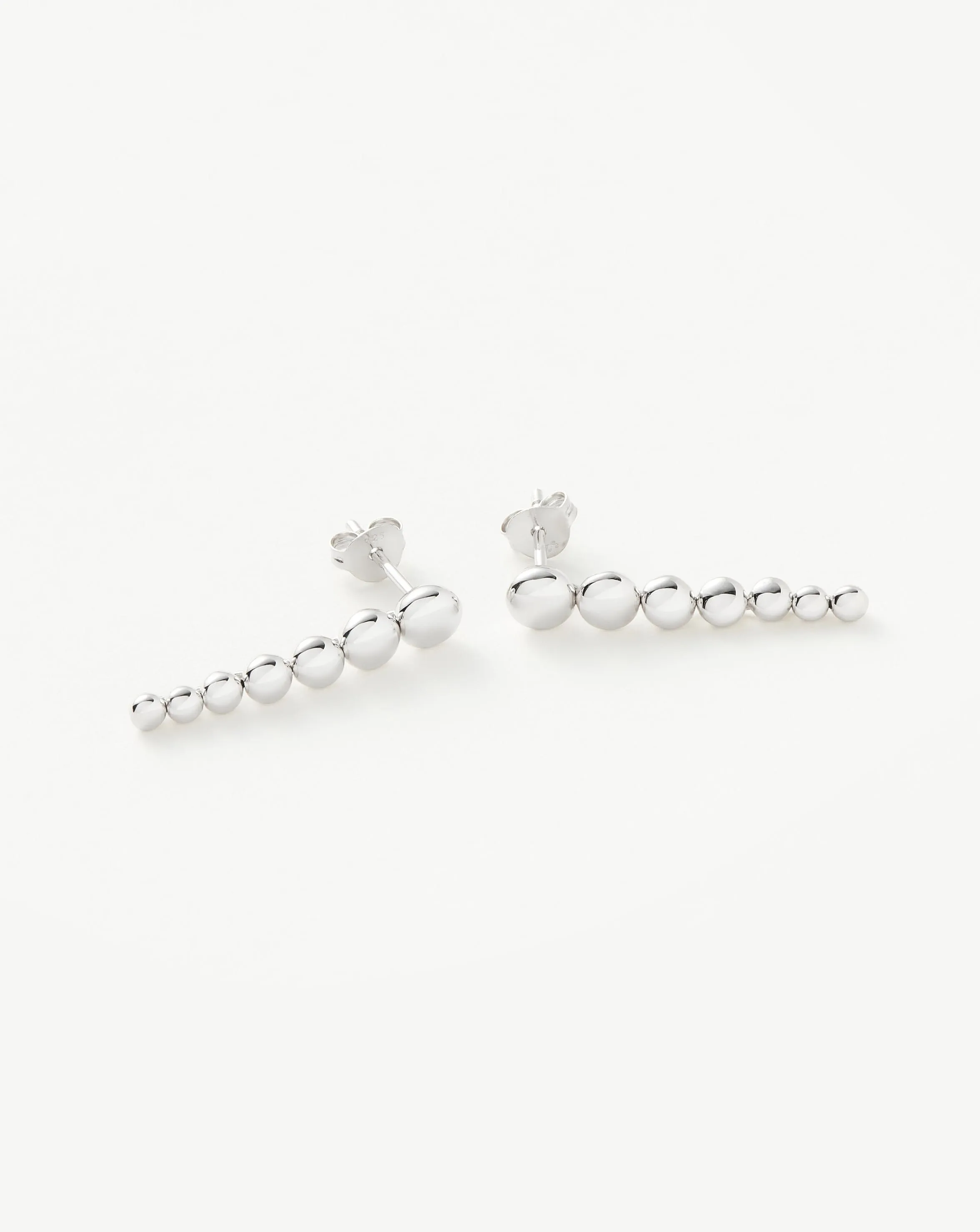 Beaded Drop Earrings | Sterlin Silver