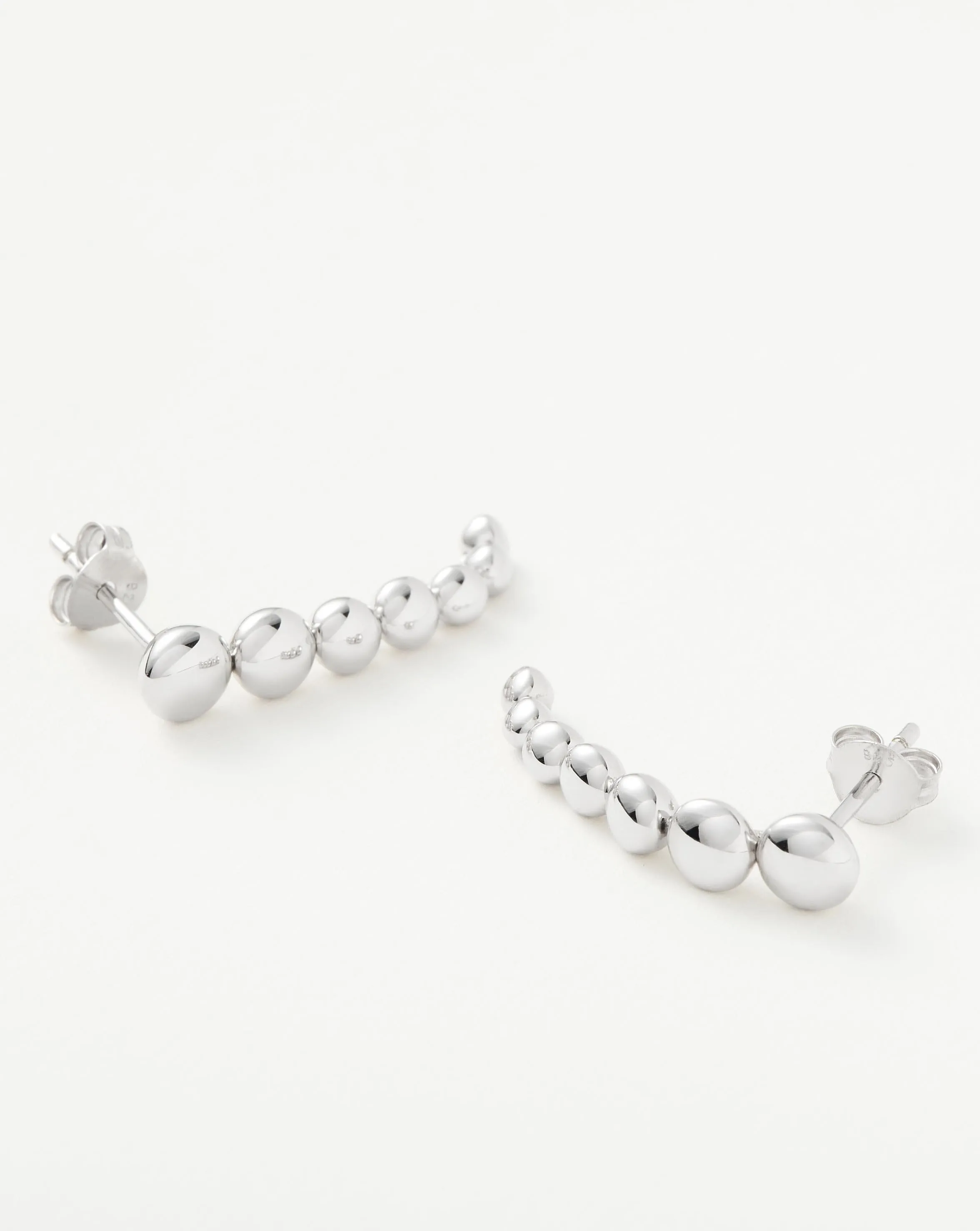 Beaded Drop Earrings | Sterlin Silver