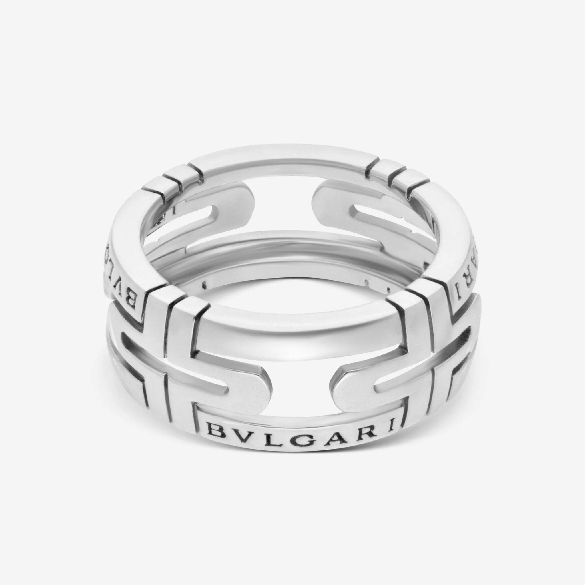 Bulgari 18K White Gold Ring 341966