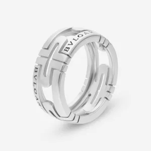 Bulgari 18K White Gold Ring 341966