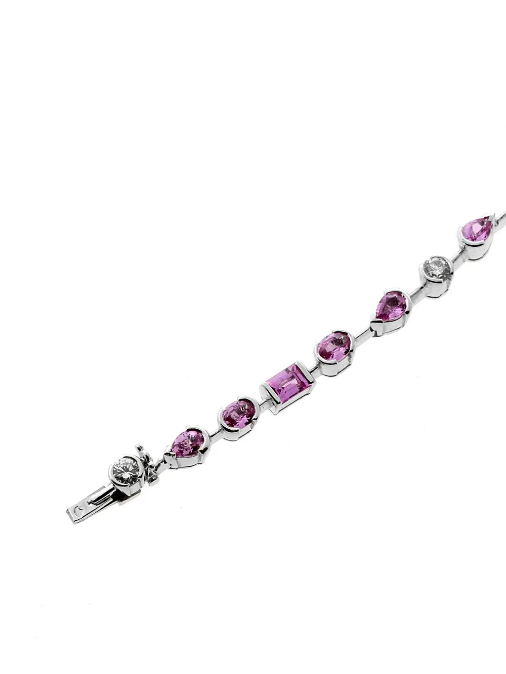 Cartier Meli Melo Diamond Pink Sapphire Necklace