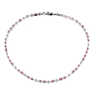 Cartier Meli Melo Diamond Pink Sapphire Necklace