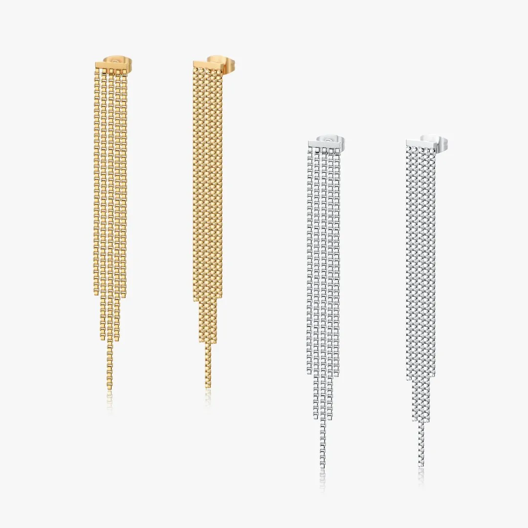 Drop Chain Earrings