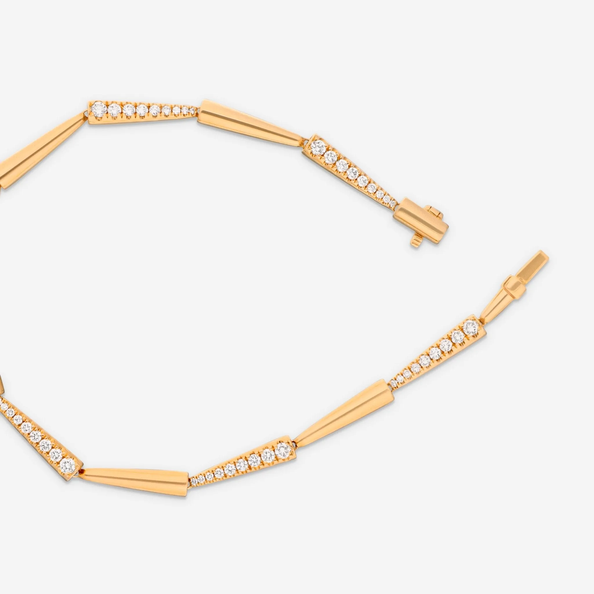 Ina Mar 14K Yellow Gold, Diamond 0.99ct.twd. Link Bracelet CN/566924