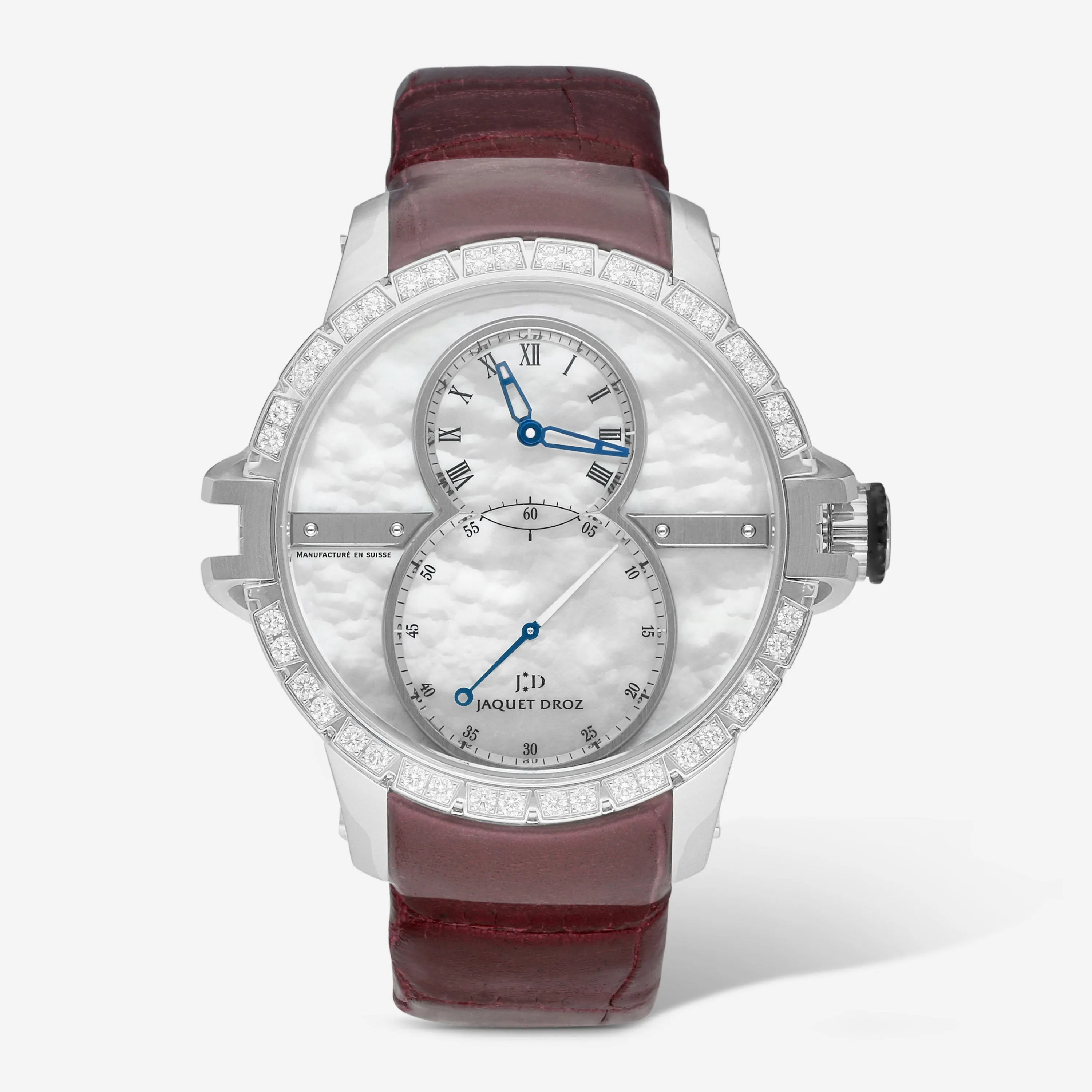 Jaquet Droz Lady 8 Stainless Steel Diamond Automatic Ladies Watch J029020270