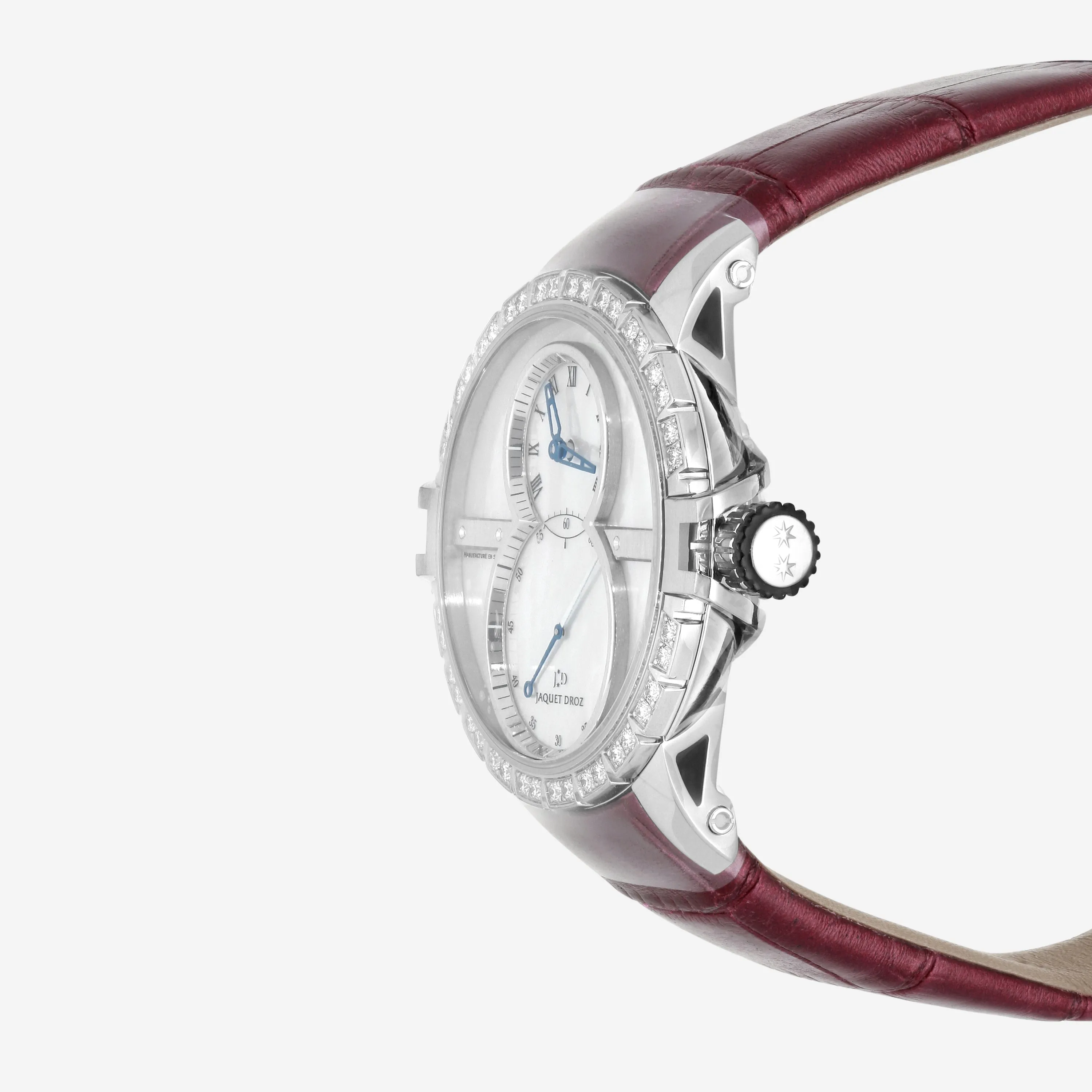 Jaquet Droz Lady 8 Stainless Steel Diamond Automatic Ladies Watch J029020270