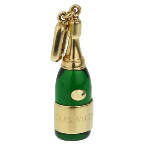 Louis Vuitton 18k Yellow Gold Champagne Charm Pendant