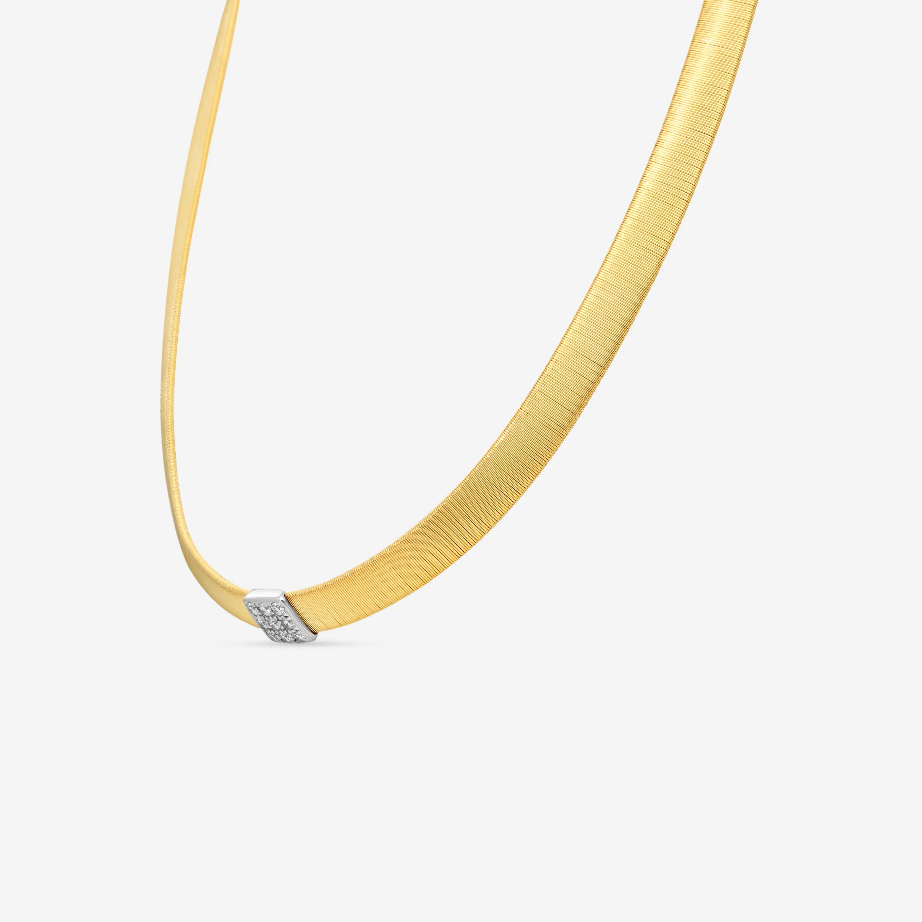 Marco Bicego Masai 18K Yellow & White Gold Choker Necklace CG740_B_YW_M5