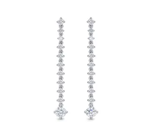 MEMOIRE-LILA DROP EARRINGS 1.07-1.19CTW APPROX.Lila Drop Earrings 1ctw approx. CEDD10500008W72000