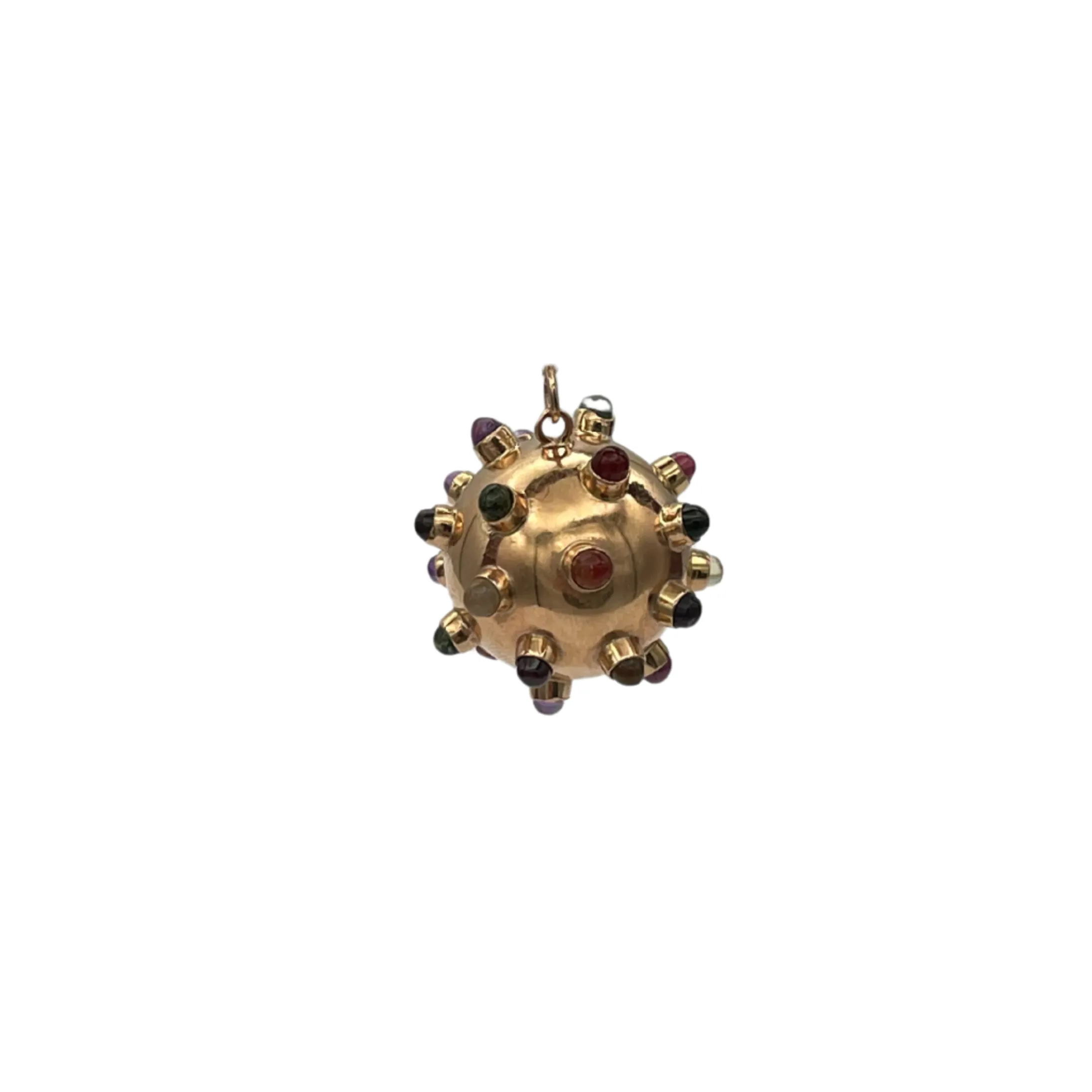 MID-CENTURY 14K ROSE GOLD SPUTNIK CHARM