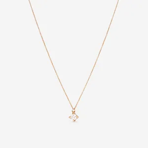 Mimi Milano Vega 18K Rose Gold & Diamond Pendant Necklace P614R8B