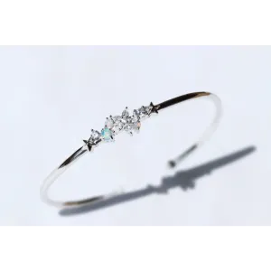 Ophelia Bangles - Silver