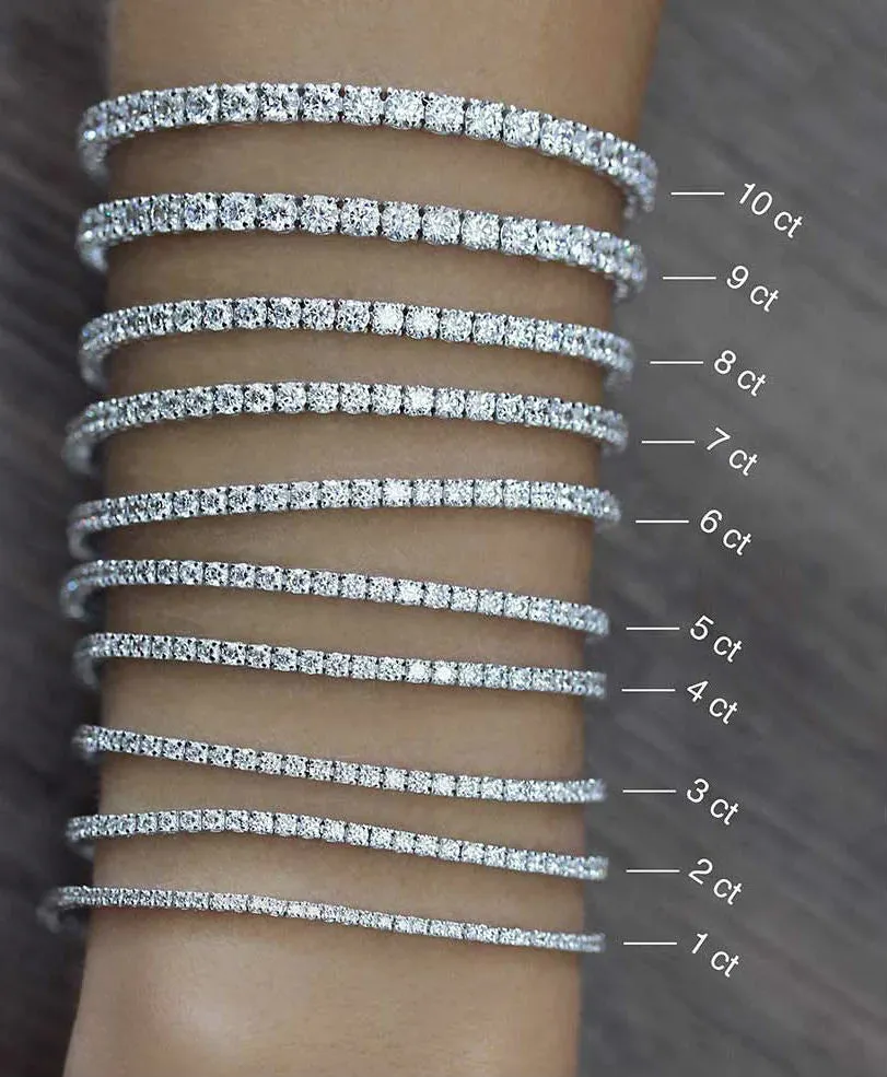 Stacci - One Carat Diamond Tennis Bracelet. Timeless elegance and Ethical Luxury