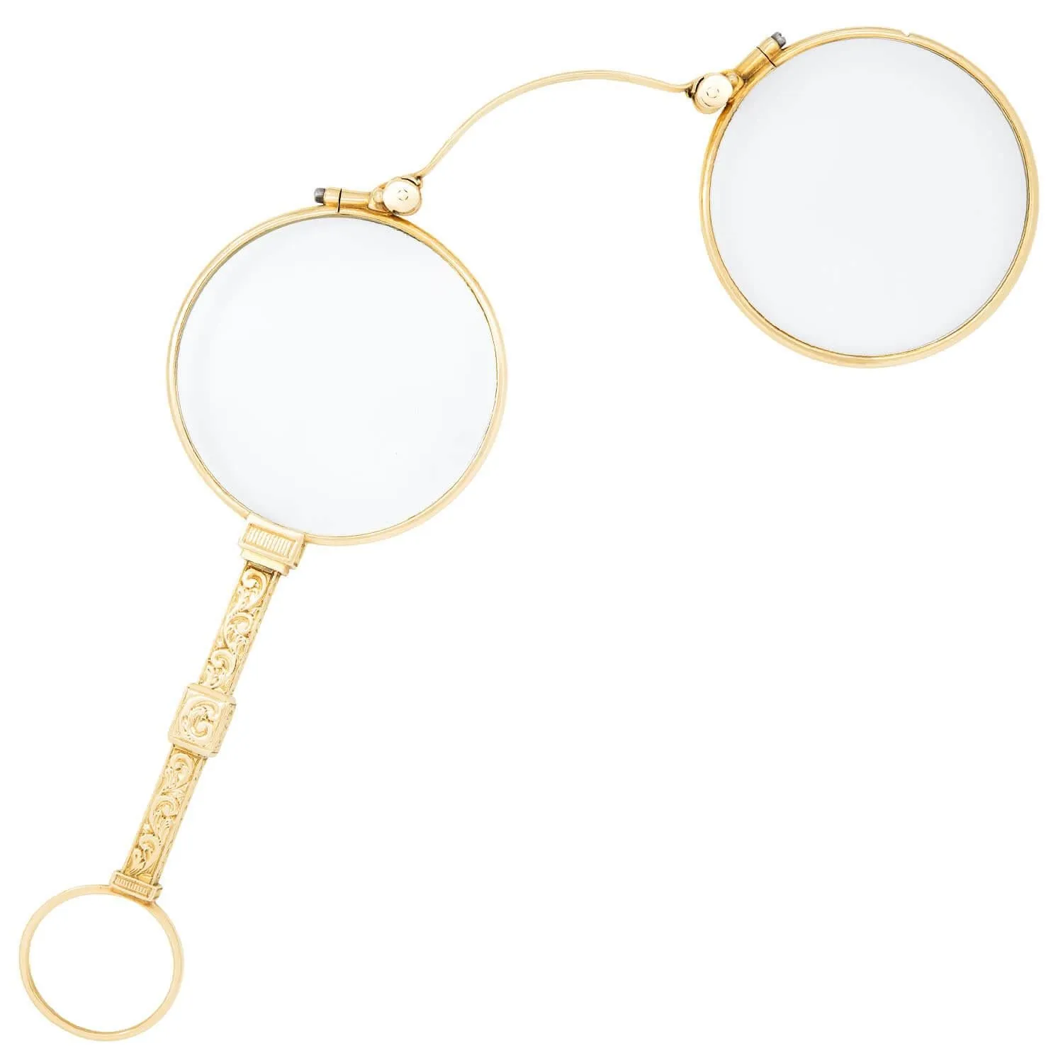 Victorian 14k Folding Eyeglasses
