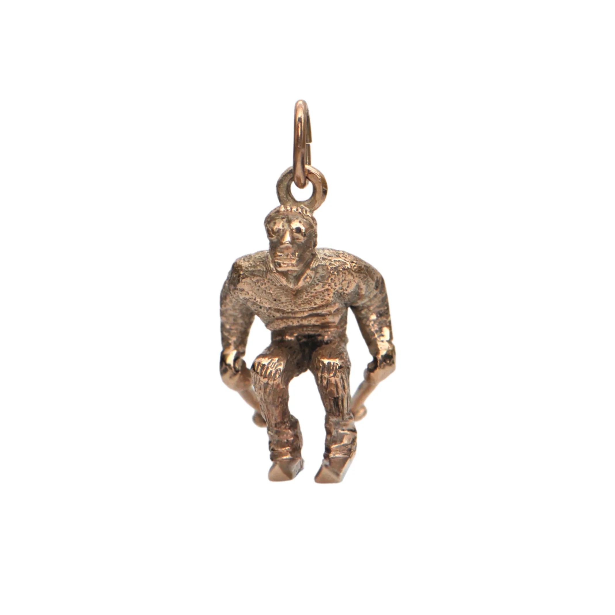 Vintage 10k Gold Skier Charm