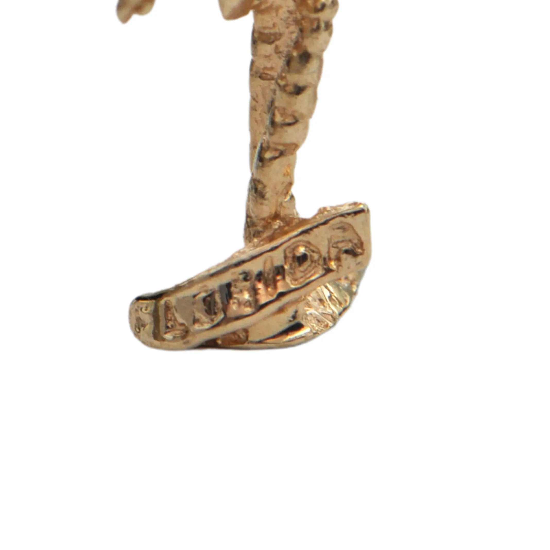 Vintage 14k Gold Florida Palm Tree Charm