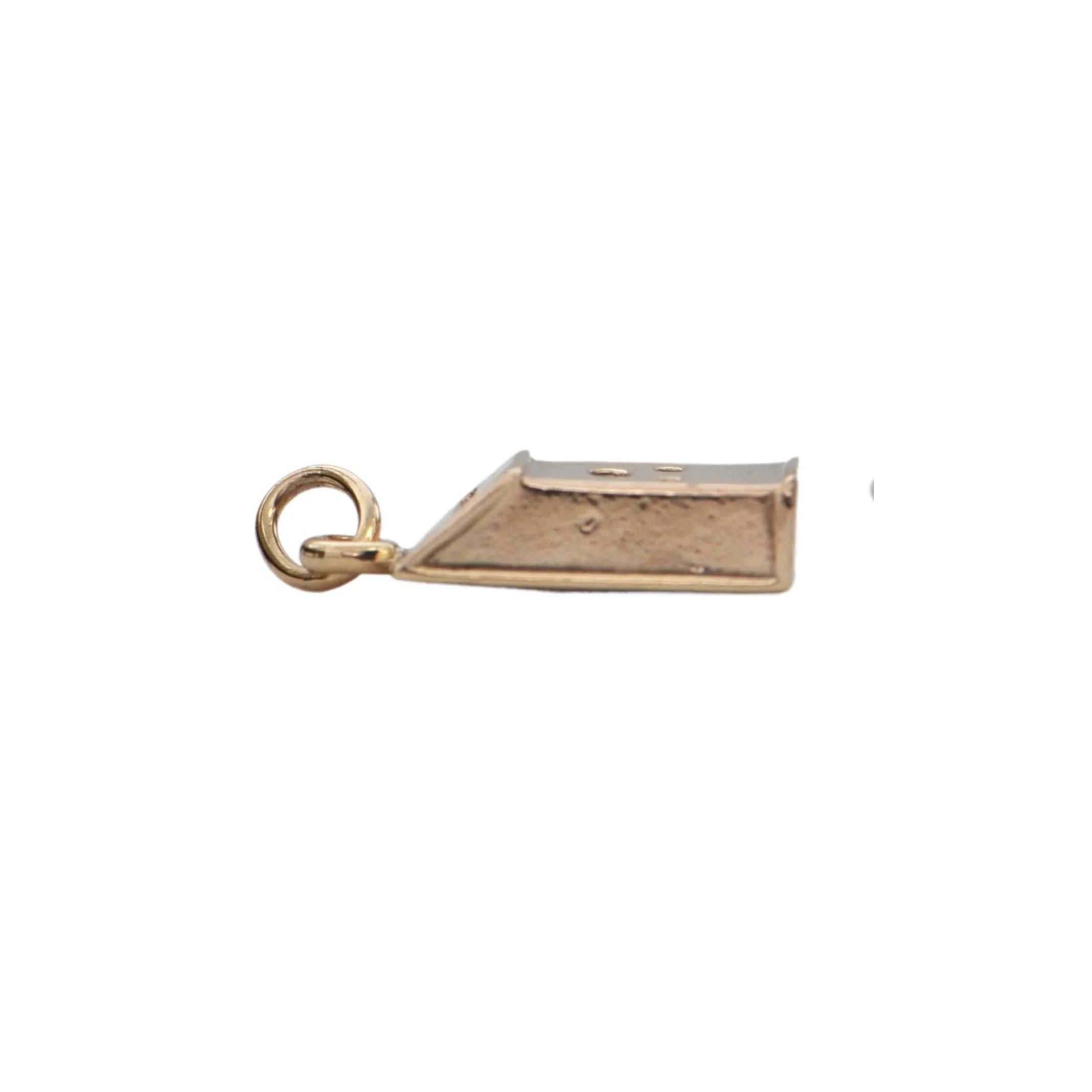 Vintage 14k Gold Mailbox Charm