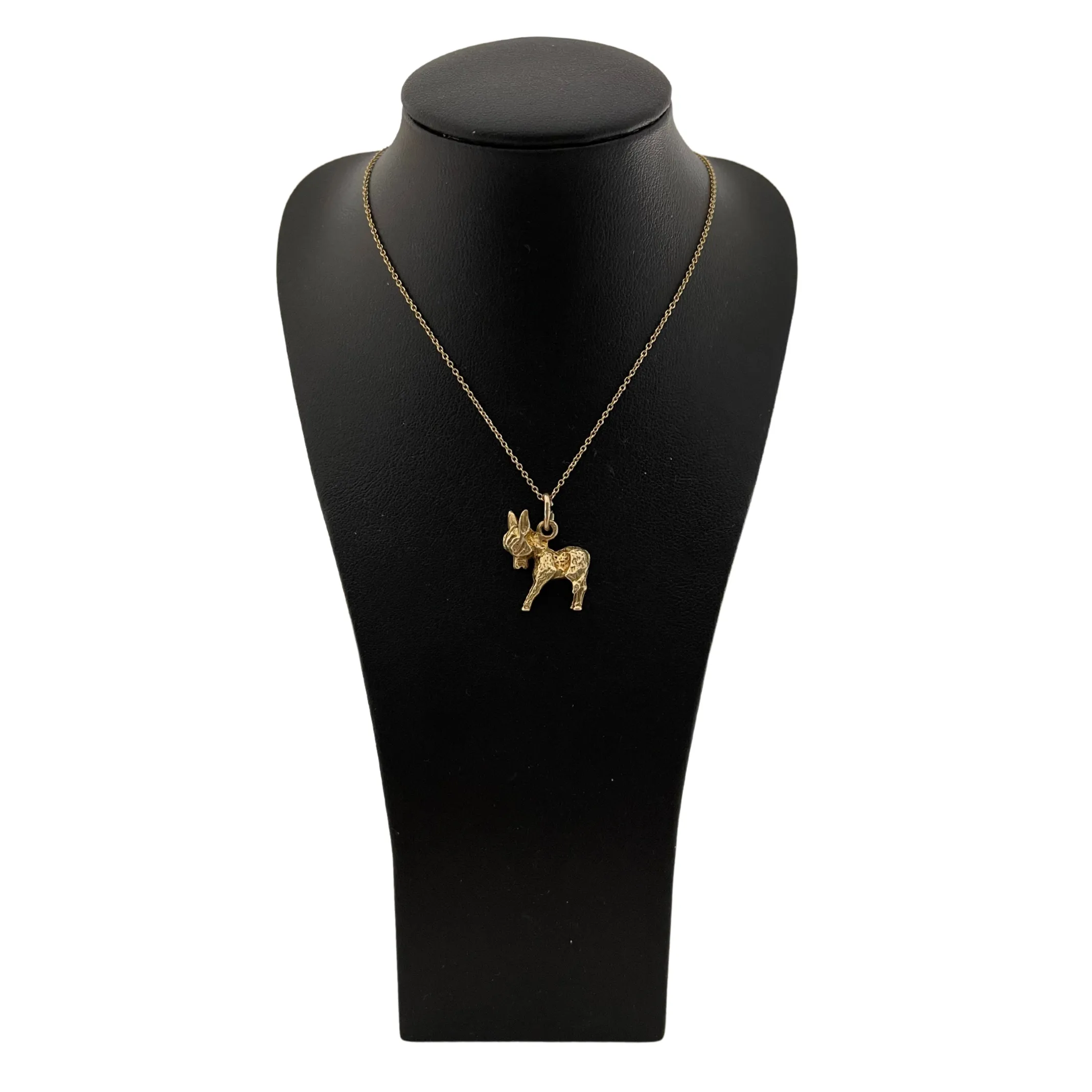 Vintage 14k Yellow Gold Donkey Charm