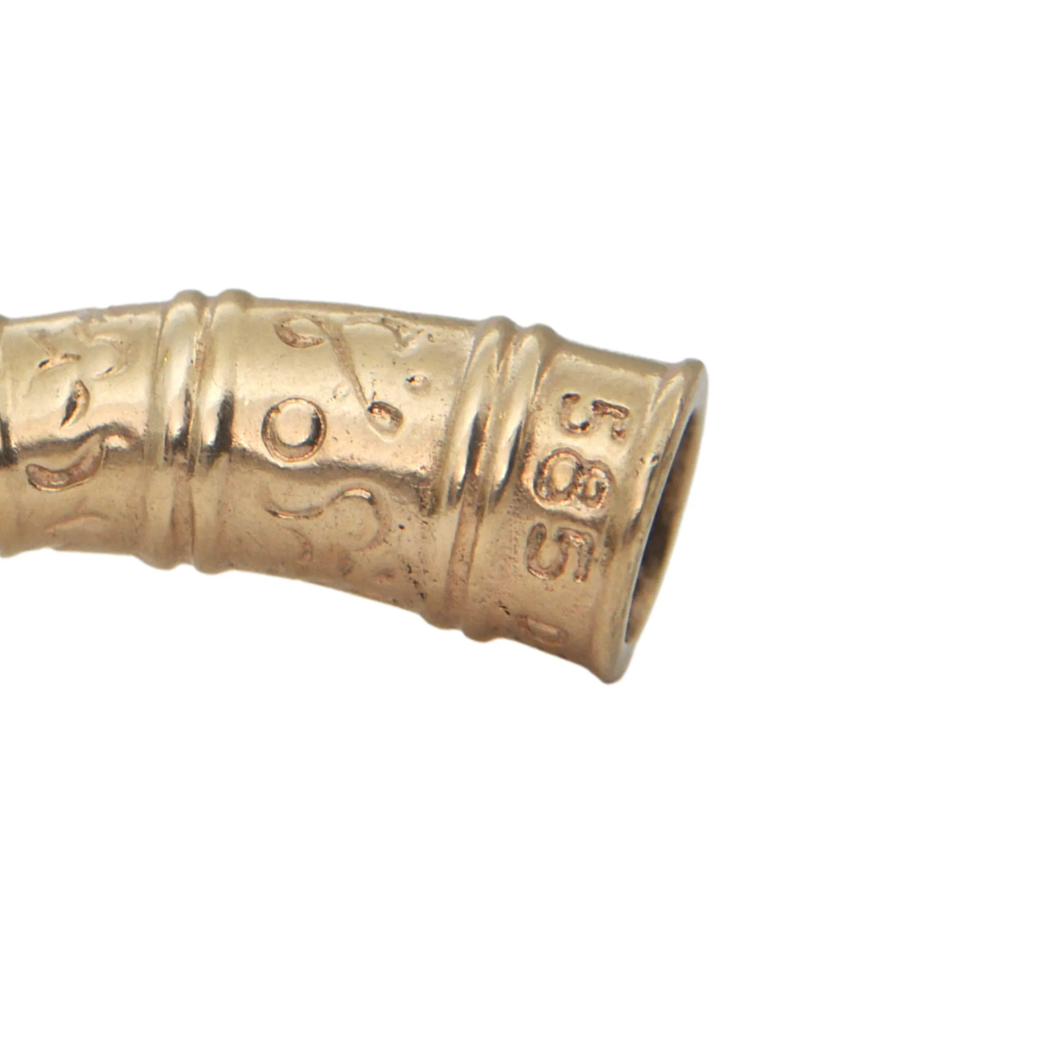 Vintage 14K Yellow Gold Golden Horn of Gallehus Charm