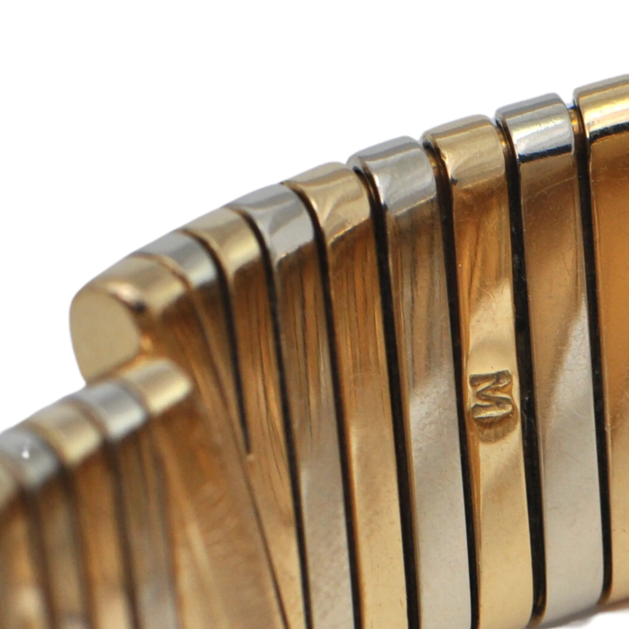 Vintage 18K Gold Bulgari Tubogas Wrist Watch