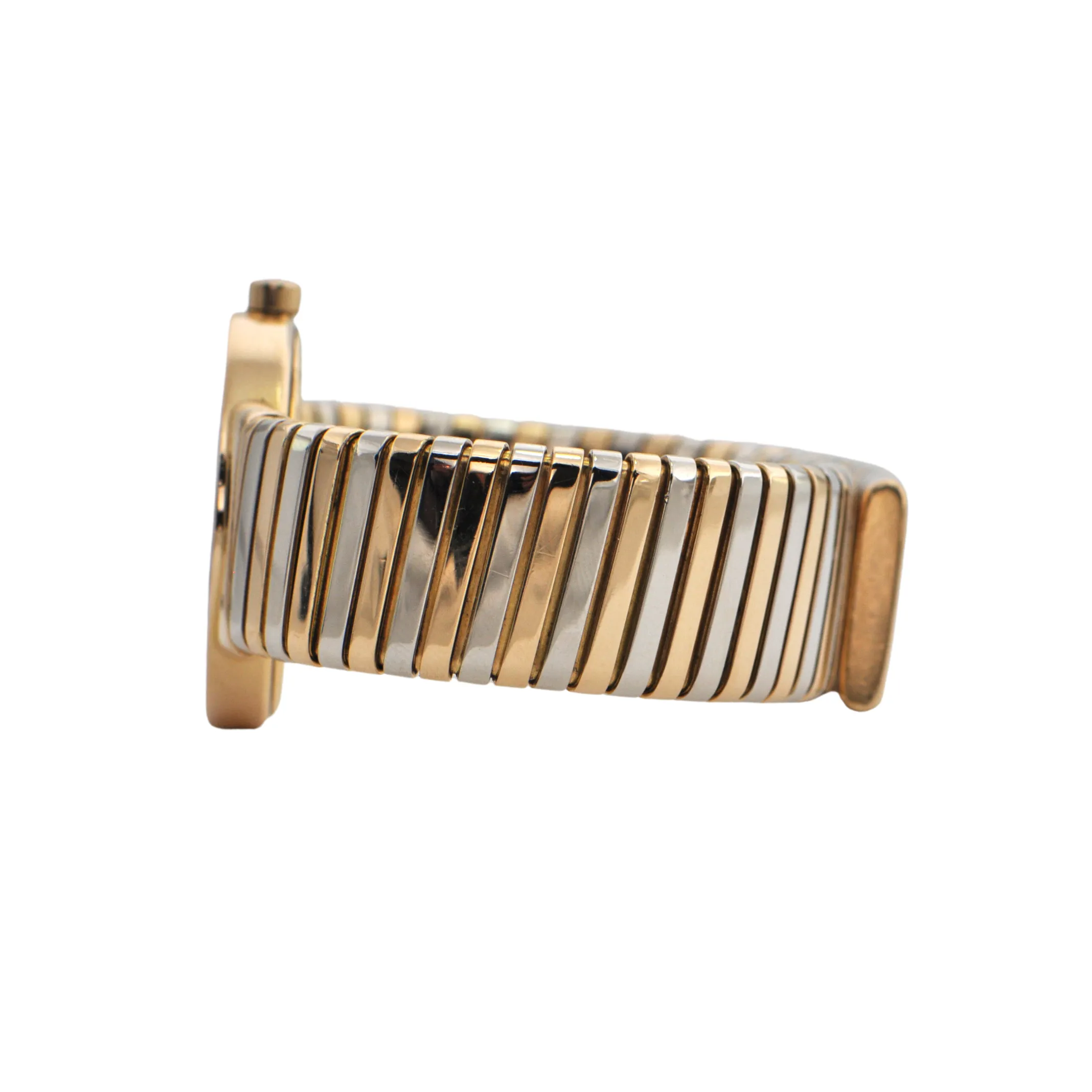 Vintage 18K Gold Bulgari Tubogas Wrist Watch