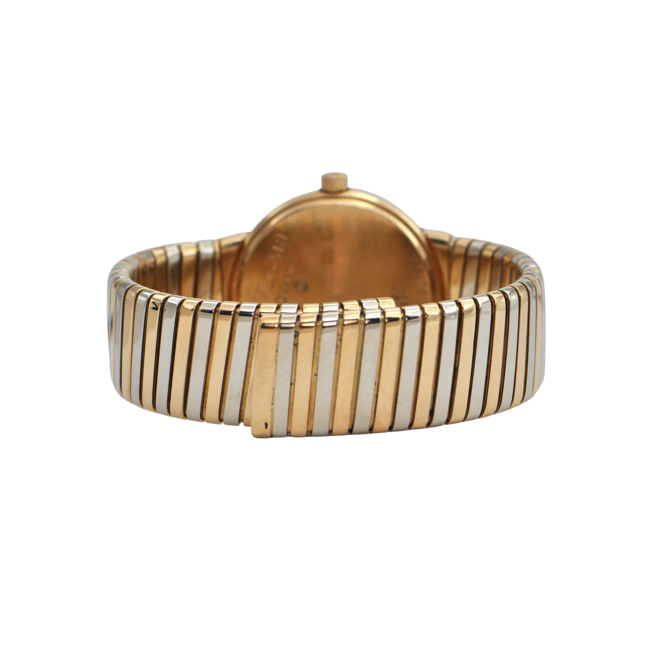 Vintage 18K Gold Bulgari Tubogas Wrist Watch