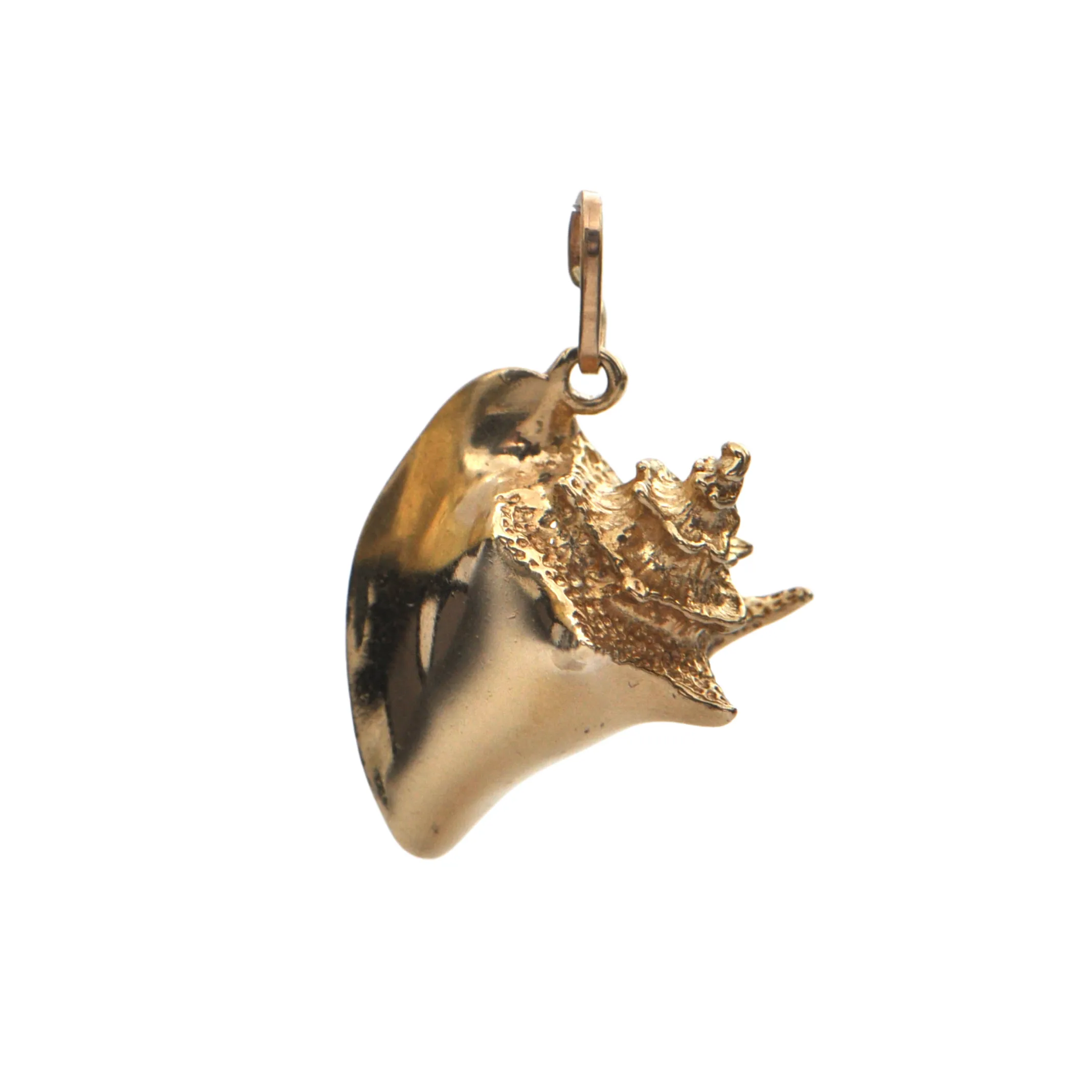 Vintage Conch Shell Gold Charm/Pendant