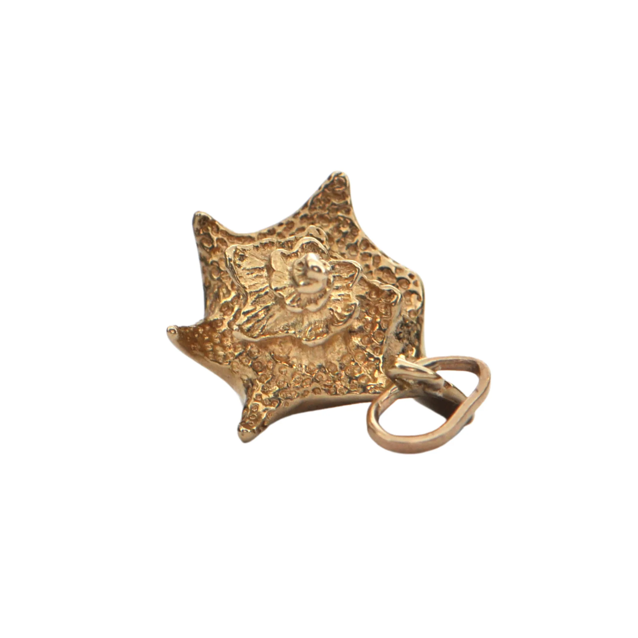 Vintage Conch Shell Gold Charm/Pendant